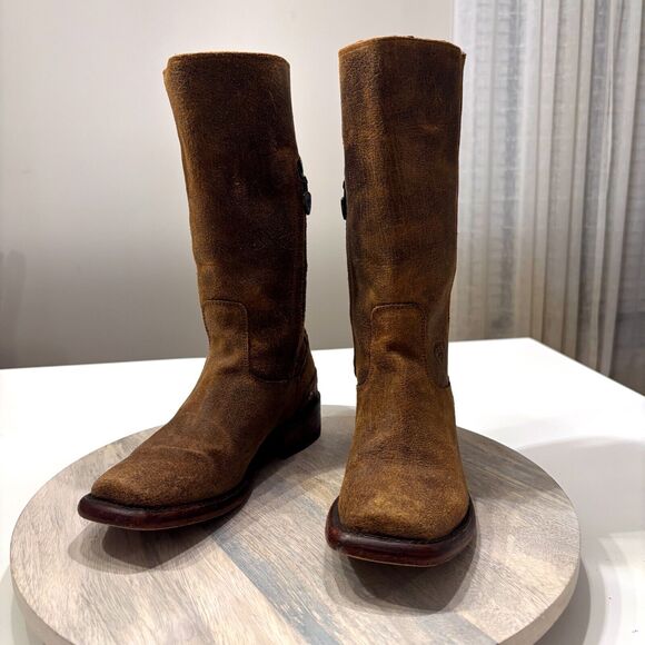 Ariat Brown Heeled Boots - Picture 4 of 13